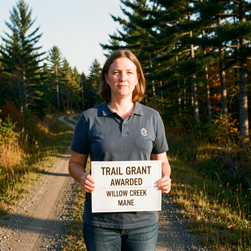 The Maine Bureau of Parks and Lands awards a $180,000 Recreational Trails Program grant to convert the abandoned logging railbed into the Mattawamkeag River Trail, the largest investment in Willow Creek's recreational infrastructure in decades.